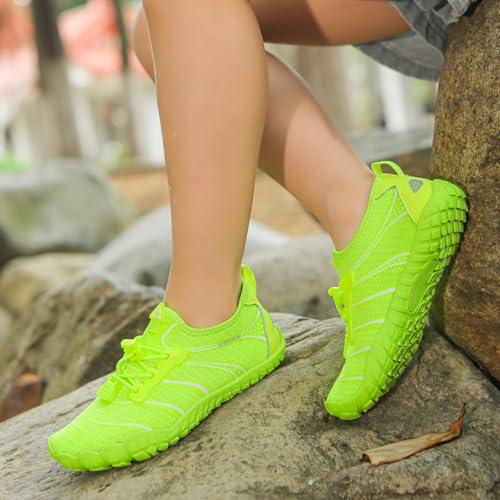 Image of UBFEN Kids Water Shoes for Boys Girls Quick-Dry Swim Aqua Socks | Lightweight, Barefoot-style, Perfect for Water parks, Beach, Pool, Kayak, Creek Hiking, Camping, Toddler, Little Kid, Big Kid