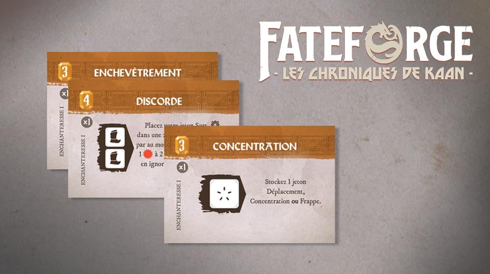 Don't Panic Games | Fateforge : Les Chroniques de Kaan - Le Choc des Immortels (Extension) | Jeu de société | À partir de 14 Ans | 1 à 4 Joueurs | 60 Minutes