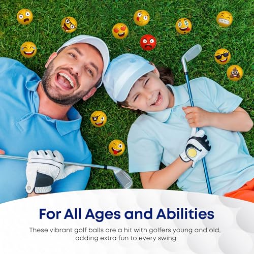 Oji Moji Emoticon Golf Balls