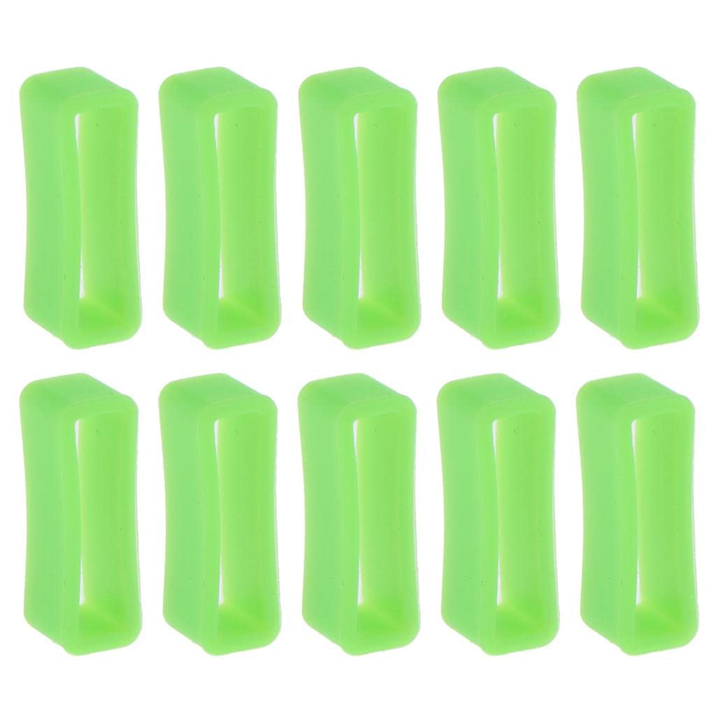 LOOM TREE 10 Pieces Rubber Replacement Watch Band Leather Strap Loops 24mm Green (B09ZTZ3D1M) Amazon Price History, Amazon Price Tracker