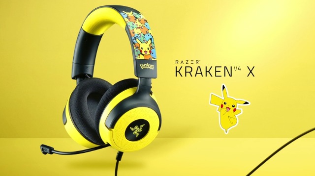 海外限定 Razer Blackwidow v４ポケモン ピカチュウVer Razer BlackWidow V4 X Pokémon Edition - Mekanik Oyun Klavyesi