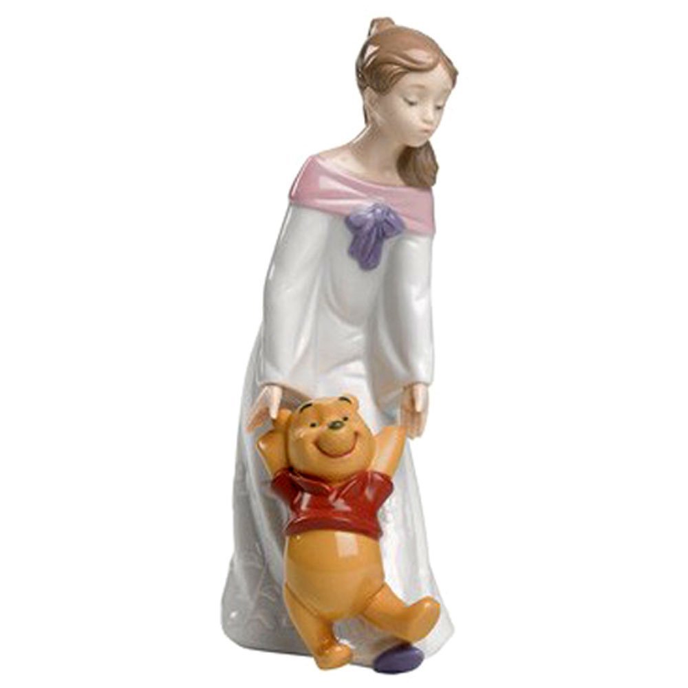 Amazon.co.jp: Lladro Nao Porcelain Disney Figurine Fun With Winnie