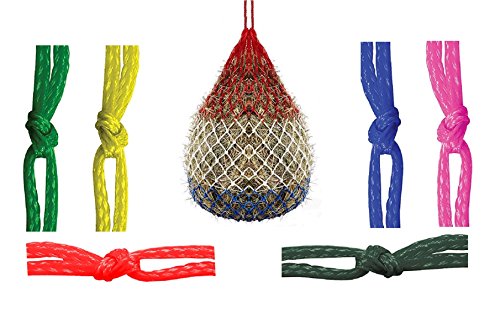 Prairie Horse Supply Slow Feed Horse Hay Net Bag Haynet for Horses Feeder Tough Haybag Heavy Duty Poly Bag Large 42