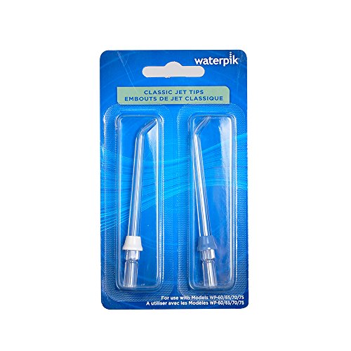 Waterpik Bico Jato Clássico - Classic Jet Tip Wp70 - Blister Com 2 Unidades 0073950318068 Transparen
