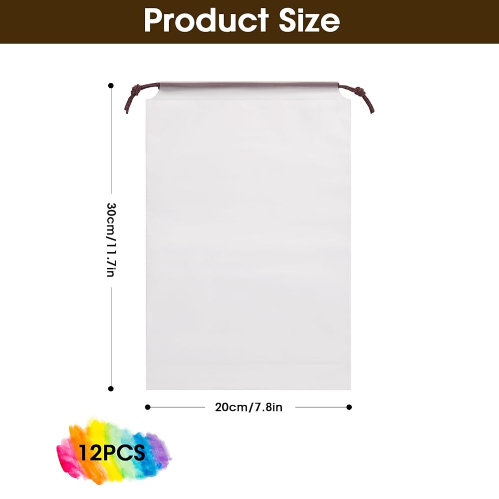 20 Sacchetti Portascarpe Da Viaggio Impermeabili - Coulisse, Antipolvere, Multiuso Per Scarpe E Accessori - Foto 1