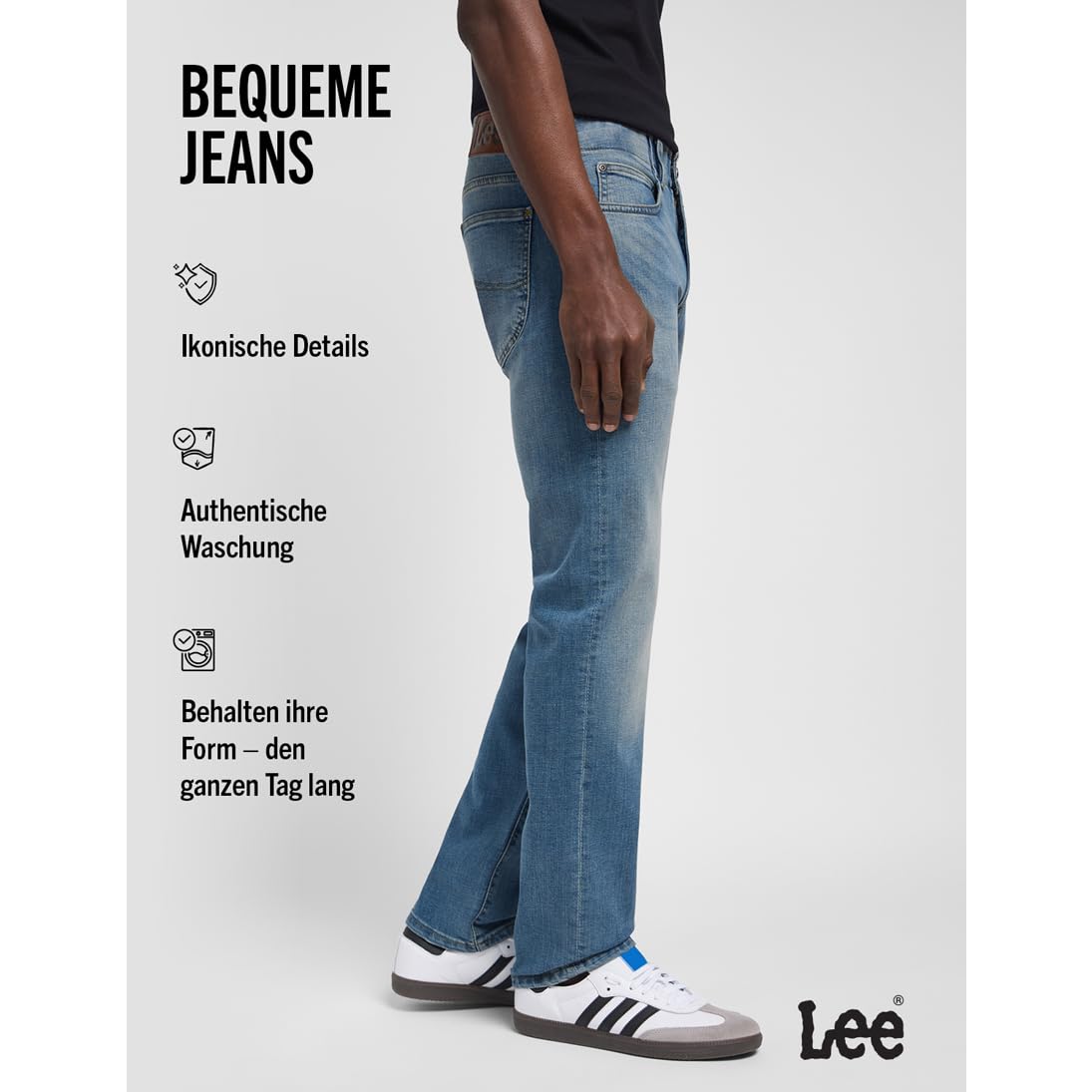 Lee Herren-Jeans Slim Fit MVP – Bild 5