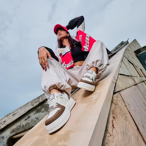 Image of SOLETHREADS DEFY Sneakers for Women | Stylish & Fashionable| Comfortable|Walking Shoes| Lightweight Flexible| Skid-Resistant| Everyday |Casual Shoes for Women