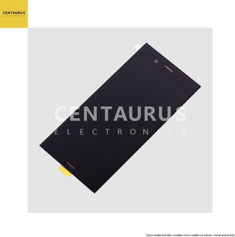Exclusive CENTAURUS Screen Replacement for Sony Xperia XZ1, Assembly LCD Display Touch Screen Digitizer Glass Part Compatible with Sony Xperia XZ1 G8341 G8342 G8343 SO-01K 701SO 5.2 inch (Black)