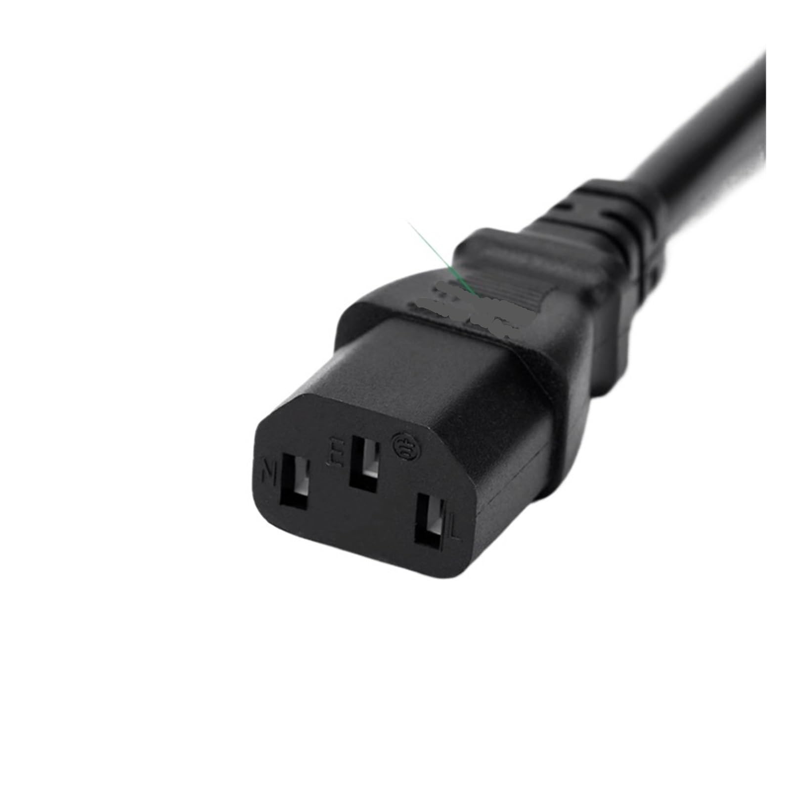Cavo di alimentazione UE Euro IEC C13 Cavo di prolunga di alimentazione CA 1m 1.5m 1.8m 3 * 0.75mm for PC Monitor di computer Stampante TV(1M)