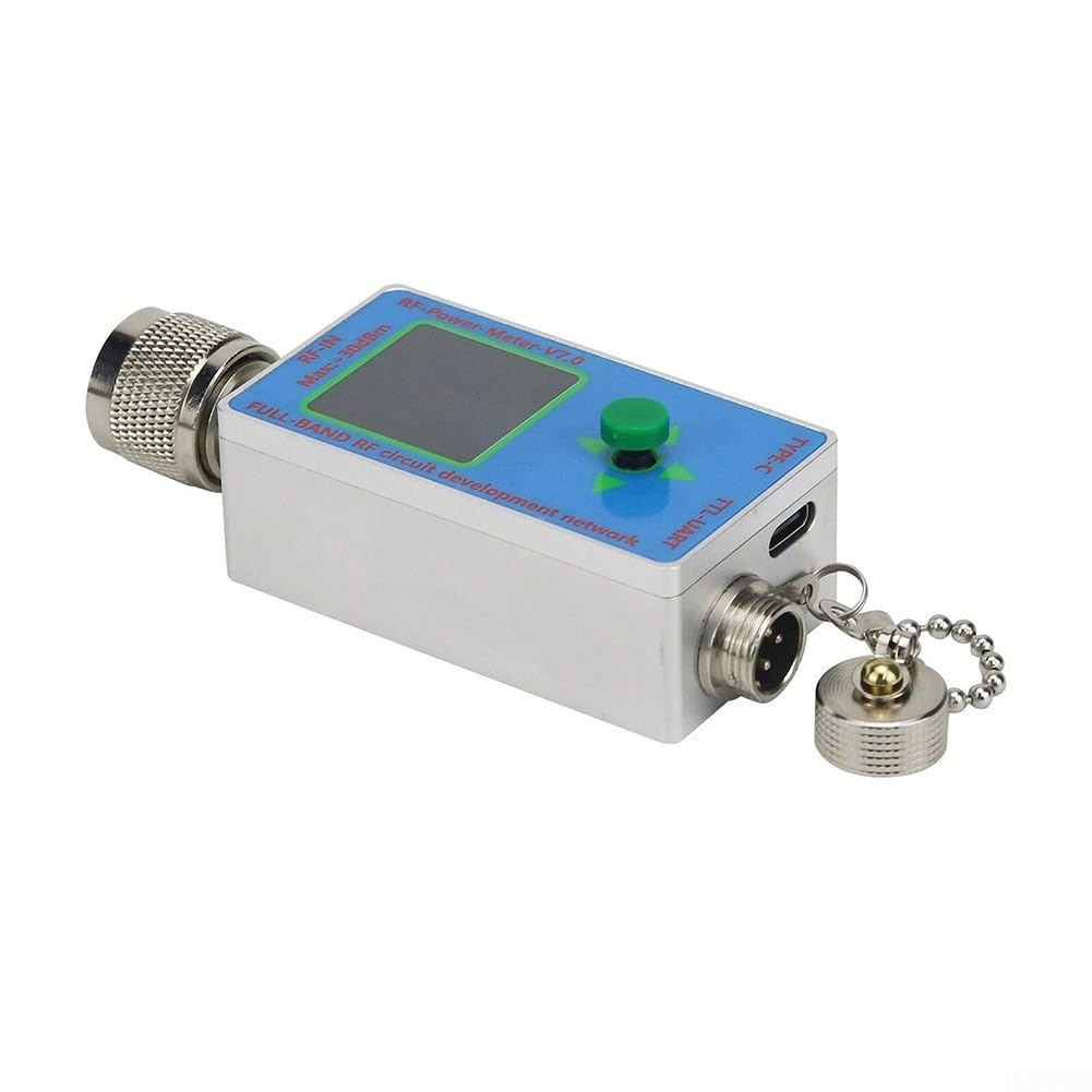 Medidor de potencia digital RF 10GHz Dispositivo de mano para análisis de radio - Medidor de fuerza de campo de alta precisión 30dBm N-Type