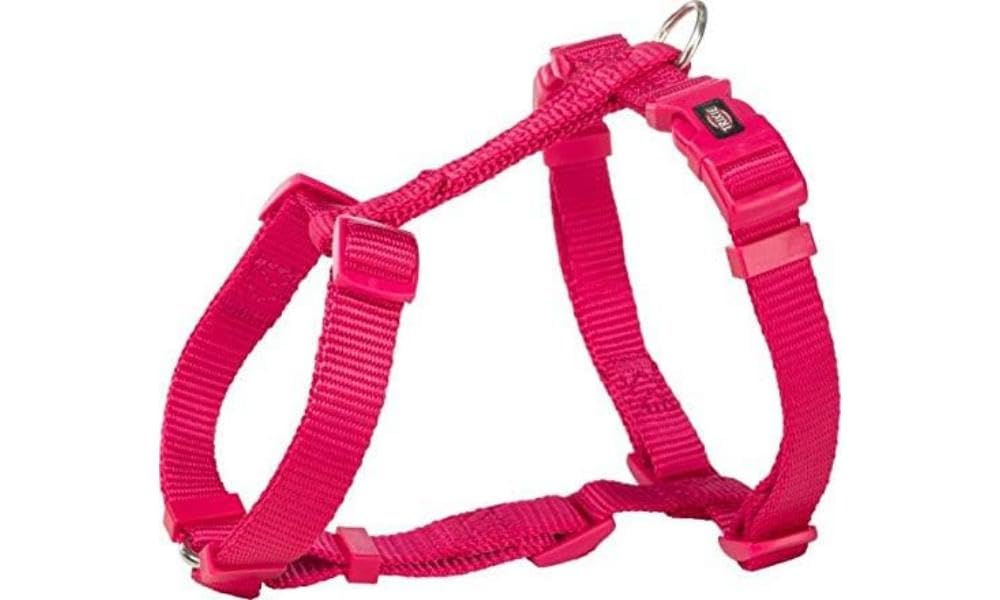 Trixie Premium H-Harness For Dogs - Fuchsia Large