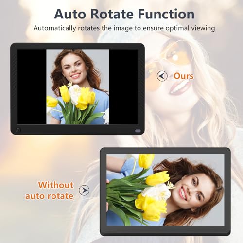 Atatat 10.1Inch Digital Picture Frame Motion Sensor 1920X1080 Ips Screen Digital Photo Frame thumb #4