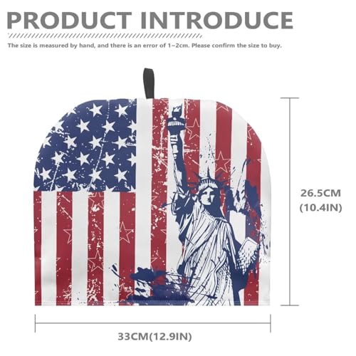 Image of Statue of Liberty Teapot Cozy Insulation Keep Tea Warm Creative Tea Pot Cozies Teapot Dust Cover for July 4th Patriotic American Flag Independence Day Decor