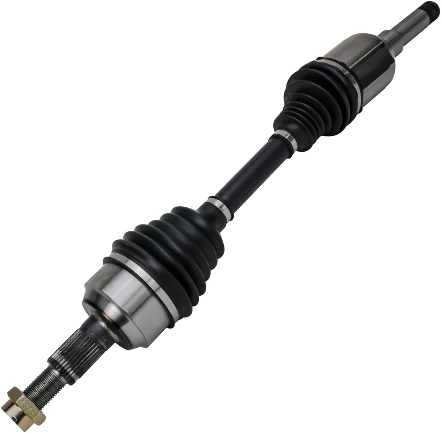 Detroit Axle - 2.4L Front 2pc CV Axles for 2010-2017 Chevy Equinox GMC Terrain, 2011 2012 2013 2014 2015, 2 CV Axle Shafts Assembly Replacement
