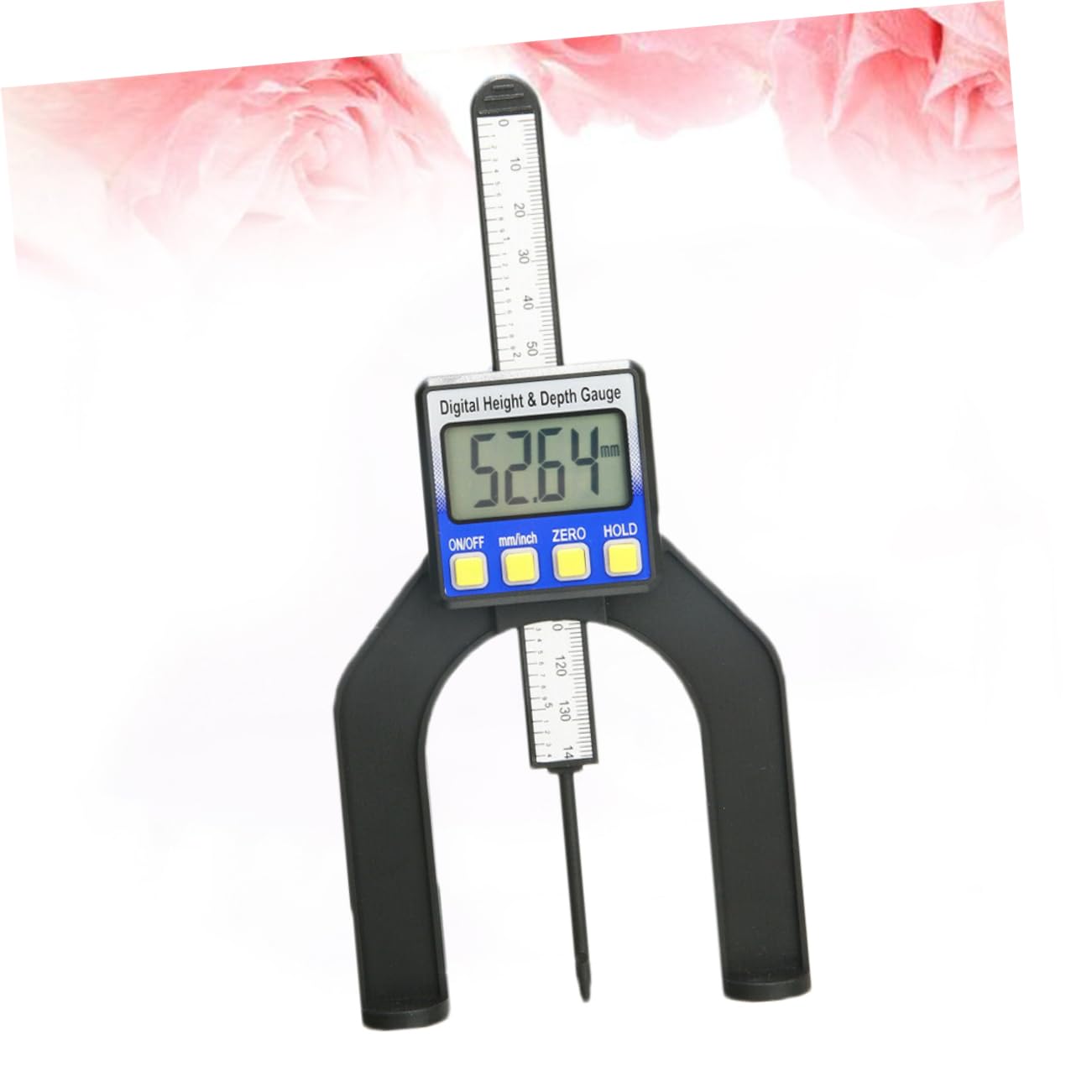 Calibro Di Profondità Digitale, Righello Con Display Di Profondità Da 0