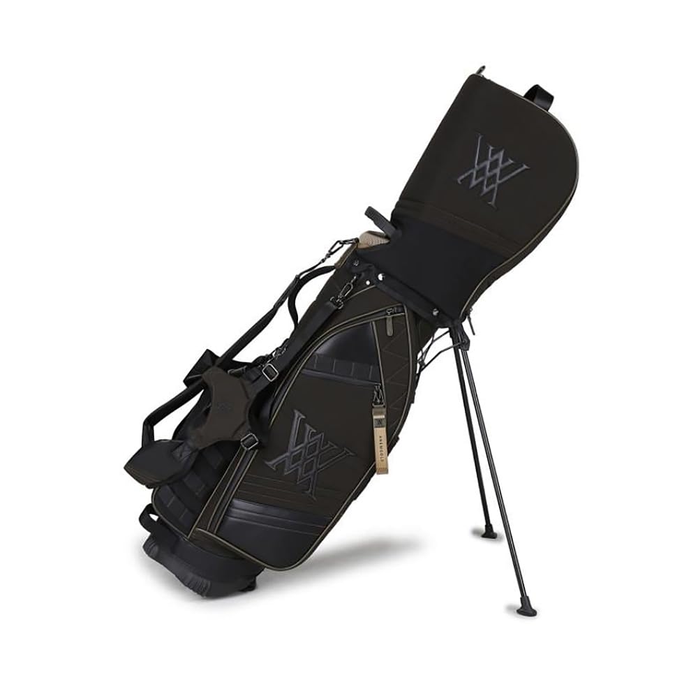 アニューゴルフバッグ ブラック ANEW GOLF（アニューゴルフ）2022スタンドキャディバッグ