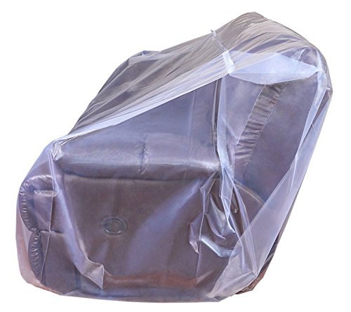 CRESNEL Furniture Cover Plastic Bag for Moving Protection and Long Term Storage (Loveseat 2 Packs) - Thumbnail 5