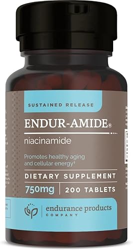 EPC ENDURANCE PRODUCTS COMPANY ENDUR-Amide 750mg (nicotinamida, niacinamida) 200 comprimidos