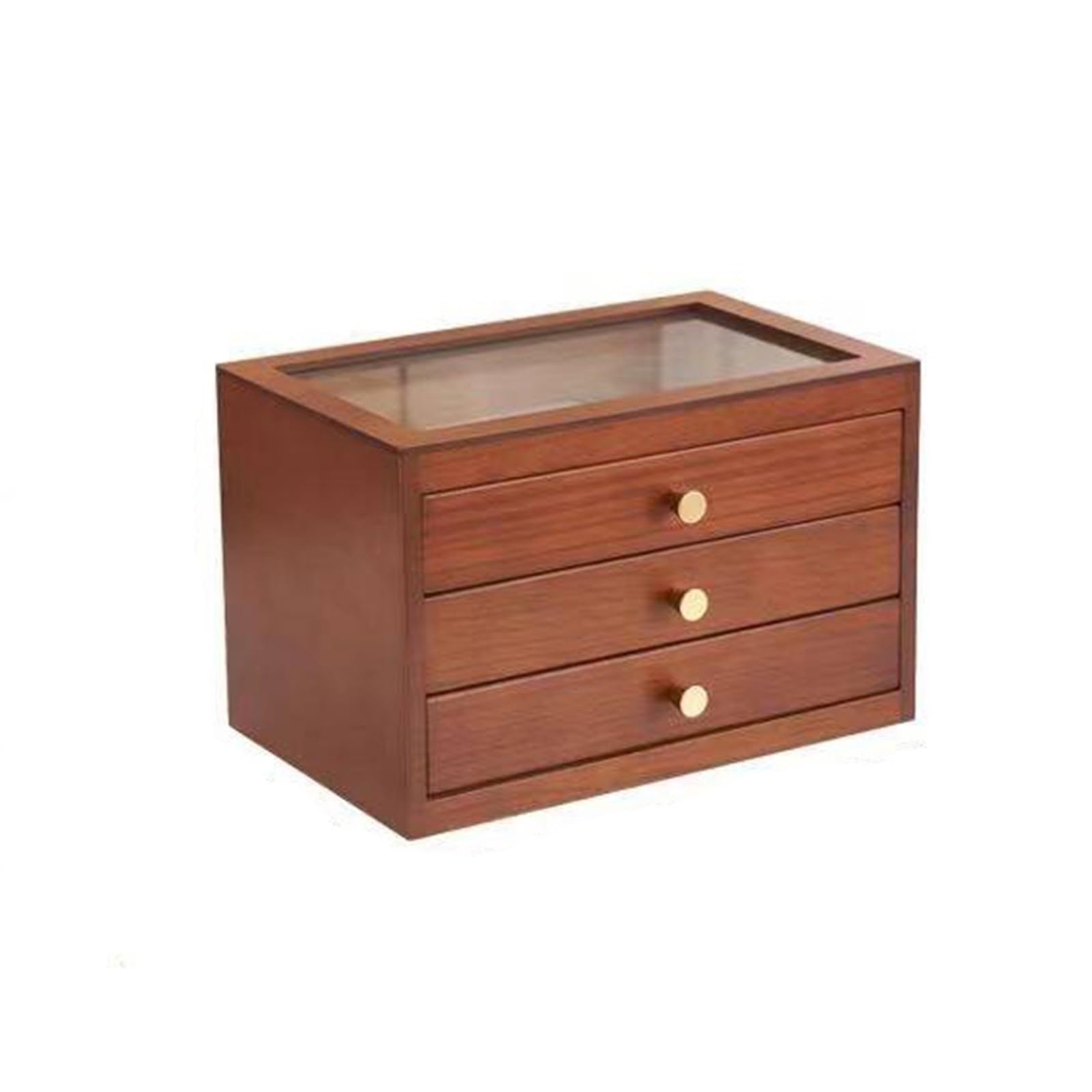 Kx9Lb8d Jewelry Chest Wooden Jewelry Box with Multiple Drawers Storage Modern Large Capacity for Necklaces and Accessories