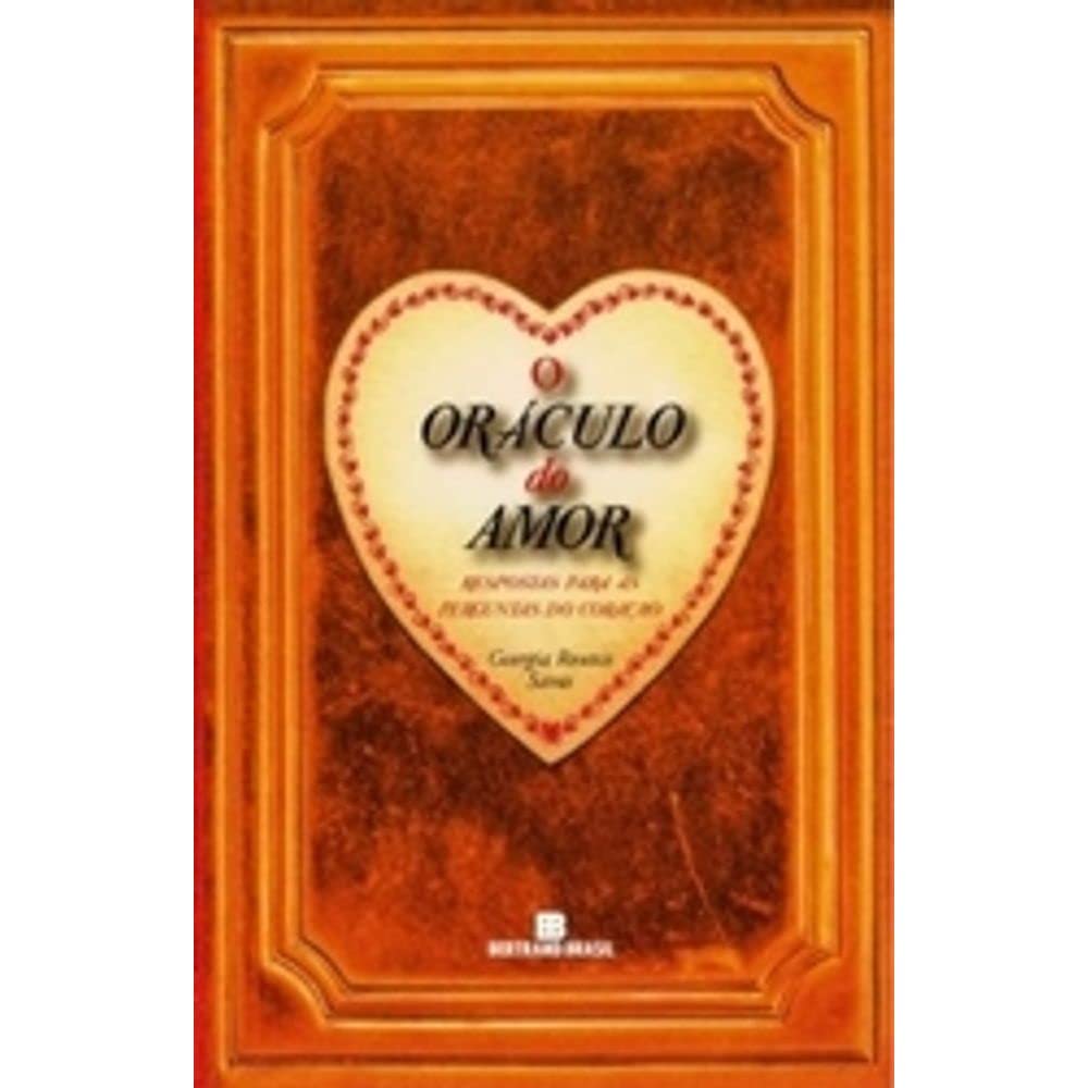 Oráculo do Amor respuestas del corazón libro importado edición en portugués