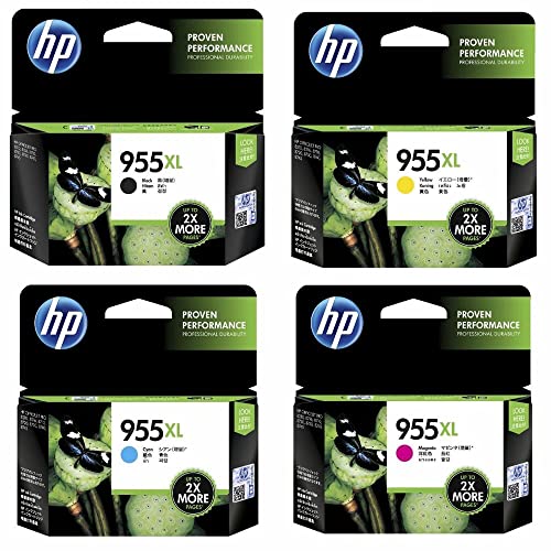 HP 955 XL B/C/M/Y Combo Set of 4 (955XL)