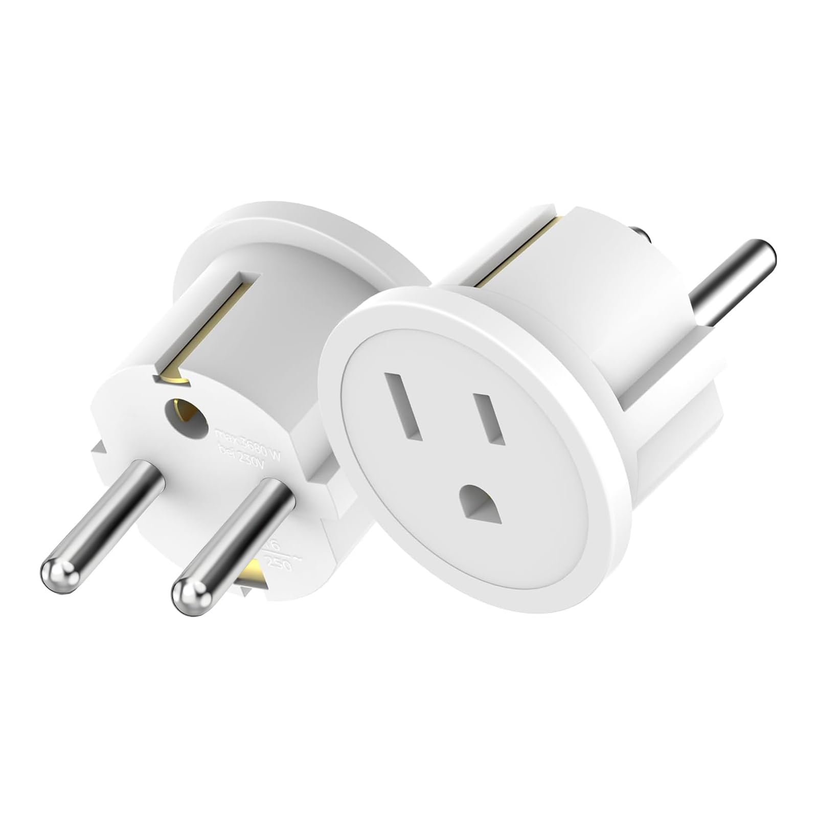 ADAPTATEUR SECTEUR US Chine Vers Prise EU France Europe voyage Usa Eur