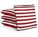 Tailgating Pros Pro-Style Two-Sided Cornhole Bags with Bag Tote- Slick & Stick Resin Filled Suede and Duck Canvas Set of 8-20+ Color Combos (Stars/Navy Suede & Stripes/Red Suede)