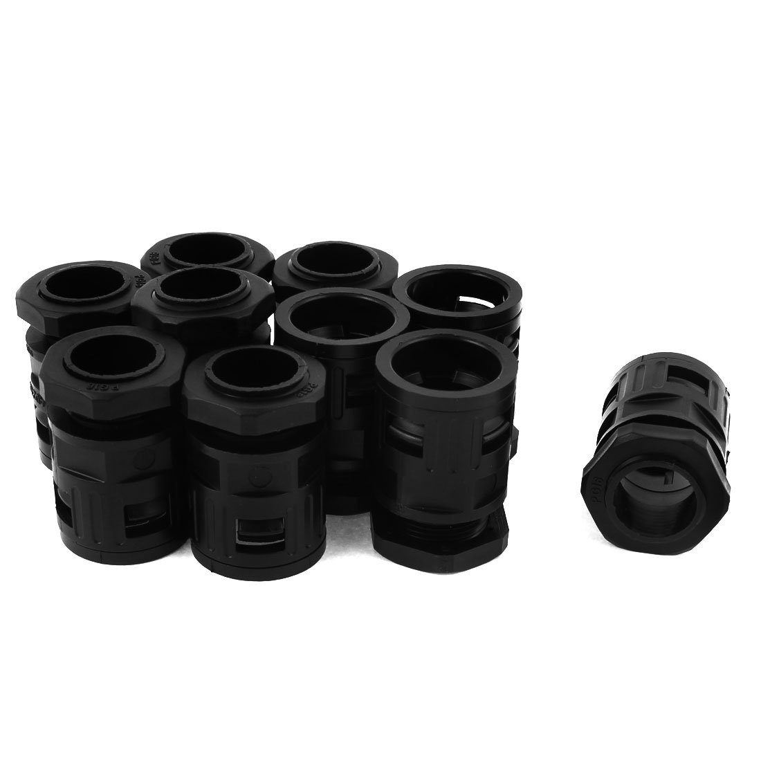 Aexit AD21.2 (Home hardware) Corrugated Conduit PG6 22mm Thread Quick Connector Pipe (41ry377qf192) Fitting 10Pcs