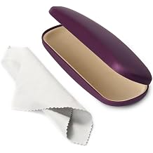 RayLove Unisex Hard Shell Eyeglasses Cases, Protective Case For Glasses