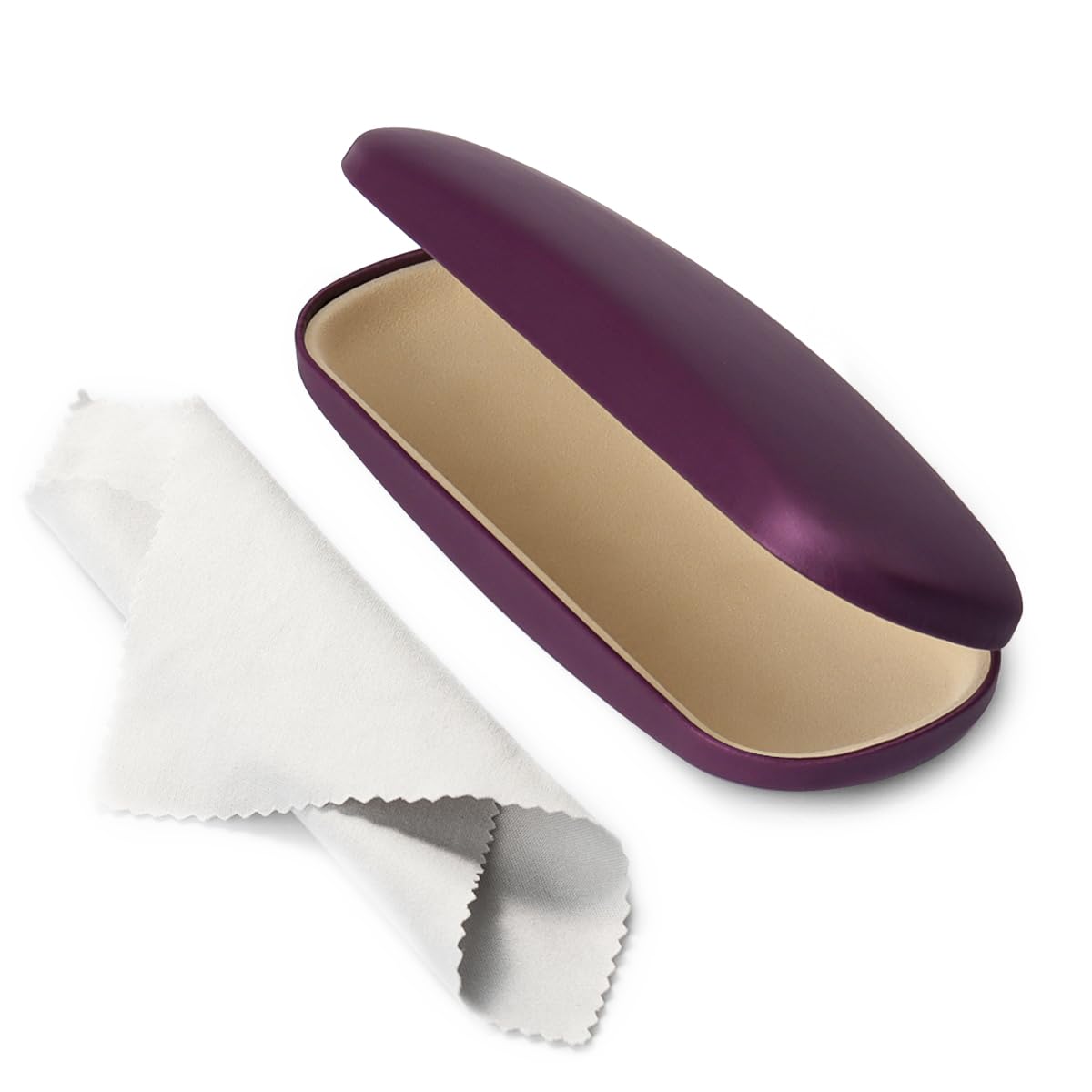 RayLove Unisex Hard Shell Eyeglasses Cases, Protective Case For Glasses