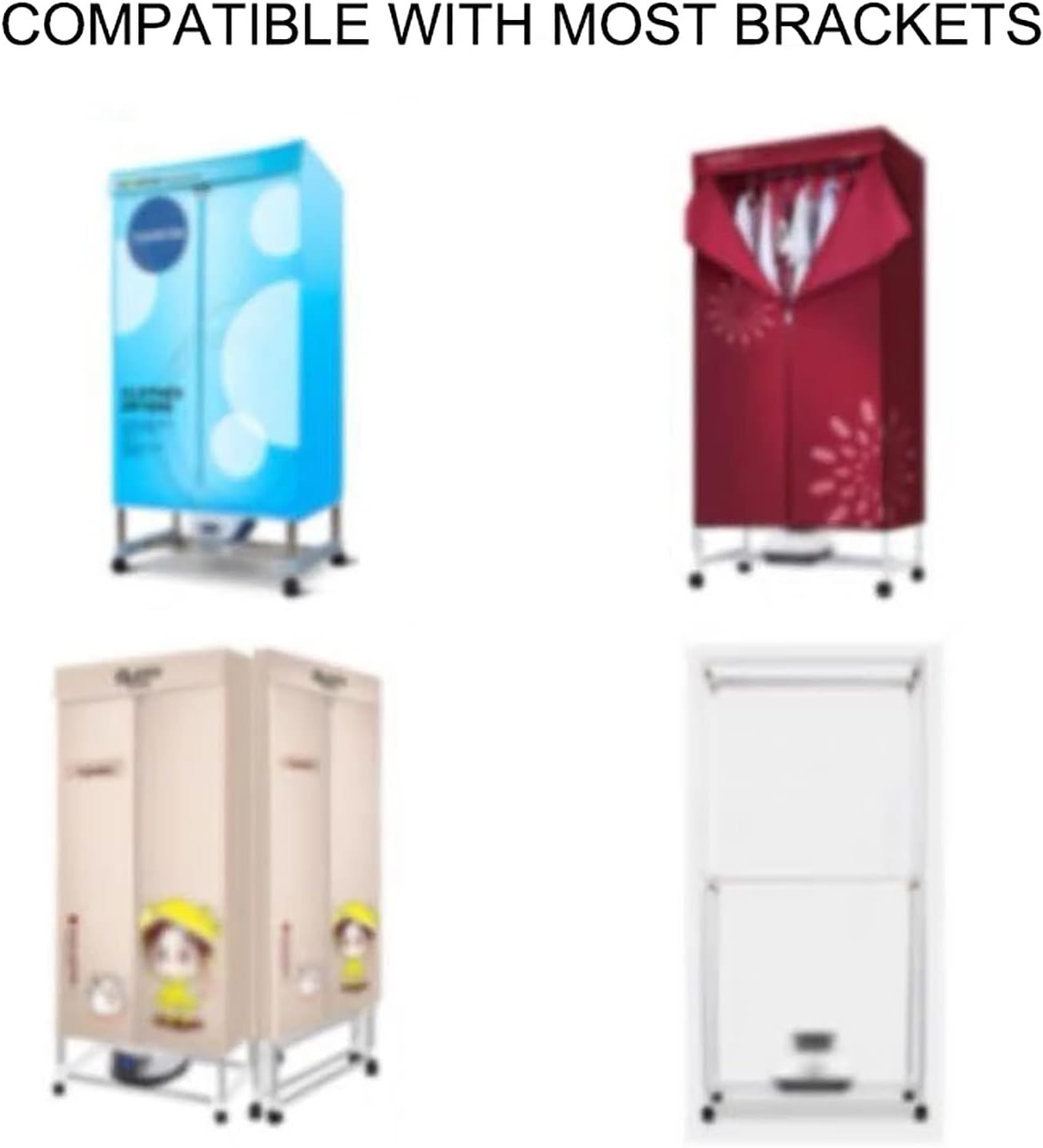 Household Warm A-ir Clothes Dryer - Portable Mute Silent Electric Warm A-ir Dryer Clothes, with Simple Mechanical knob Timing, Home Drying Machine (Size : 1200W)