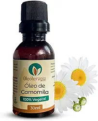 Óleo Vegetal de Camomila - 100% natural uso capilar e corporal (30ml)