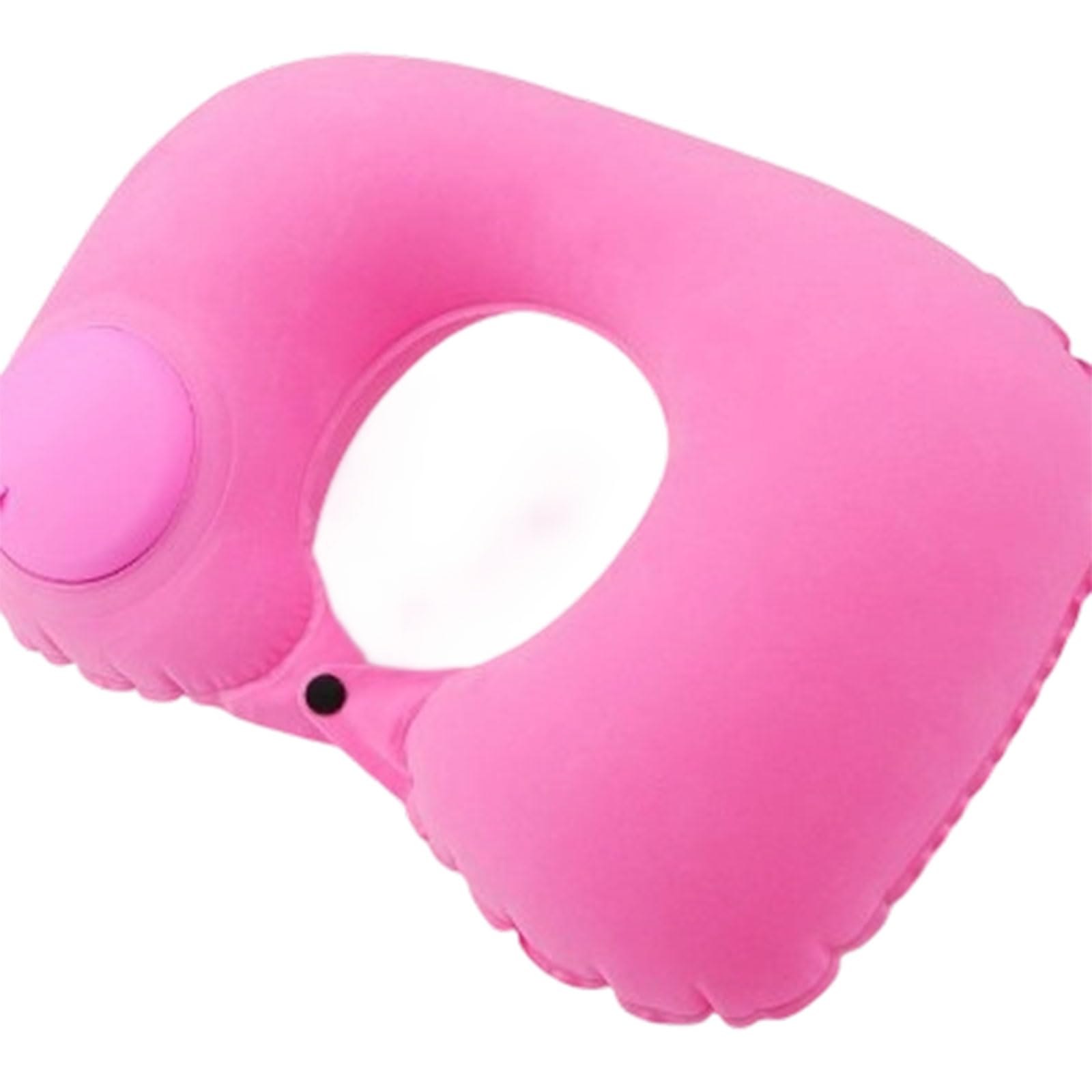 Tsophreniq Portable Air Pillow with Press to Inflate Feature Foldable for Backpacks Storage Ergonomic Neck Relief Neck Pillow