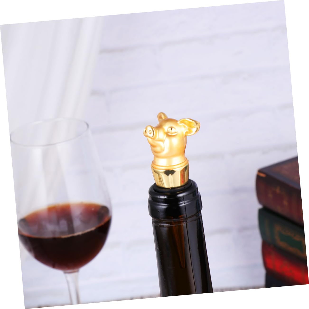 Alipis 3 Pz tappo per vino in lega tappo per bottiglia di vino tappo per vino riutilizzabile arredamento di animali tappi bottiglie vino tappi vino tappo di bottiglia tappi di vino