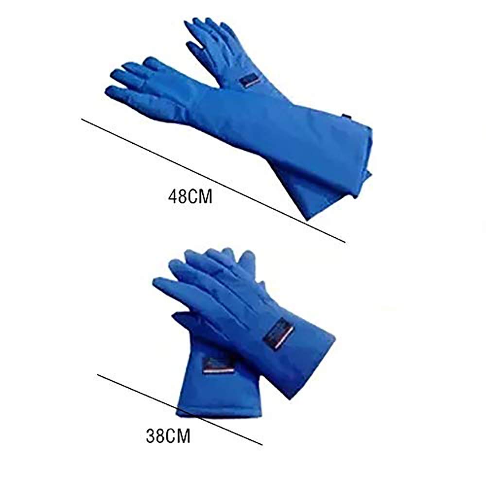 ANLIN 38/48/68 cm flüssiger Stickstoff kälte- und Frostschutz importiertes Verbundmaterial resistent gegen niedrige Temperaturen Kälte Lagerung LNG Füllstation Handschuhe