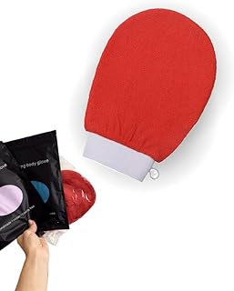 Korean High Density 250 D Scrubbing Glove – Deep Cleansing Mitt for Body&Face