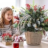 Zoom IMG-2 poludatly plettri natalizi ghirlanda glitterata