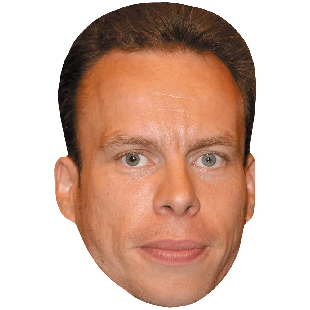 Warwick Davis (Stern) Celebrity Mask, Flat Card Face, Fancy Dress Mask