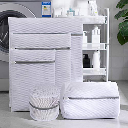 2 Xx-Large Honeycomb Delicates Bags For Washing Machine, 24 X 24 Inches Lingerie Bags For Laundry, Travel Storage Organize Bag For Cotton Clothes,Sheet, Shoes #TOP5