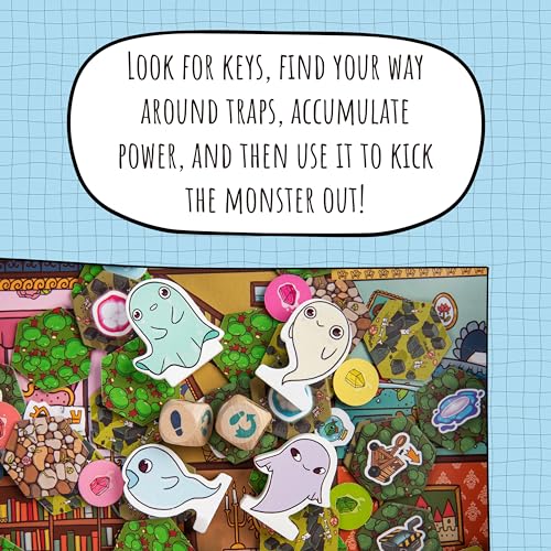 The Attic Monster Juego de Mesa Cooperativo Familiar miniatura 4