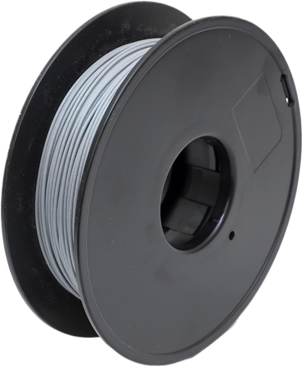 3D Printer Filament 20% Percent Metal Based On PLA 1.75mm 0.5kg/1.1lb Copper Steel Iron(Iron 1.75mm)