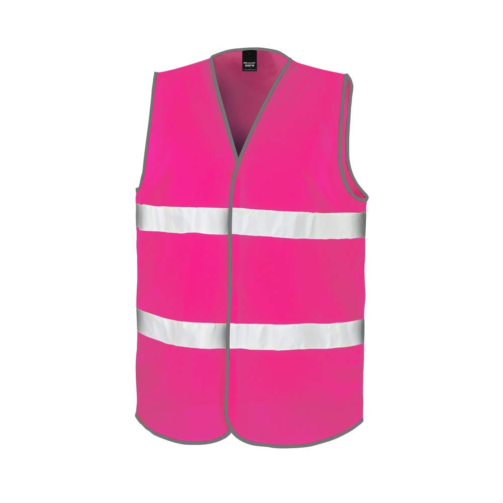 Result Safeguard Enhance Visibility Vest, Fluorescent Pink, L/XL. R200XEV