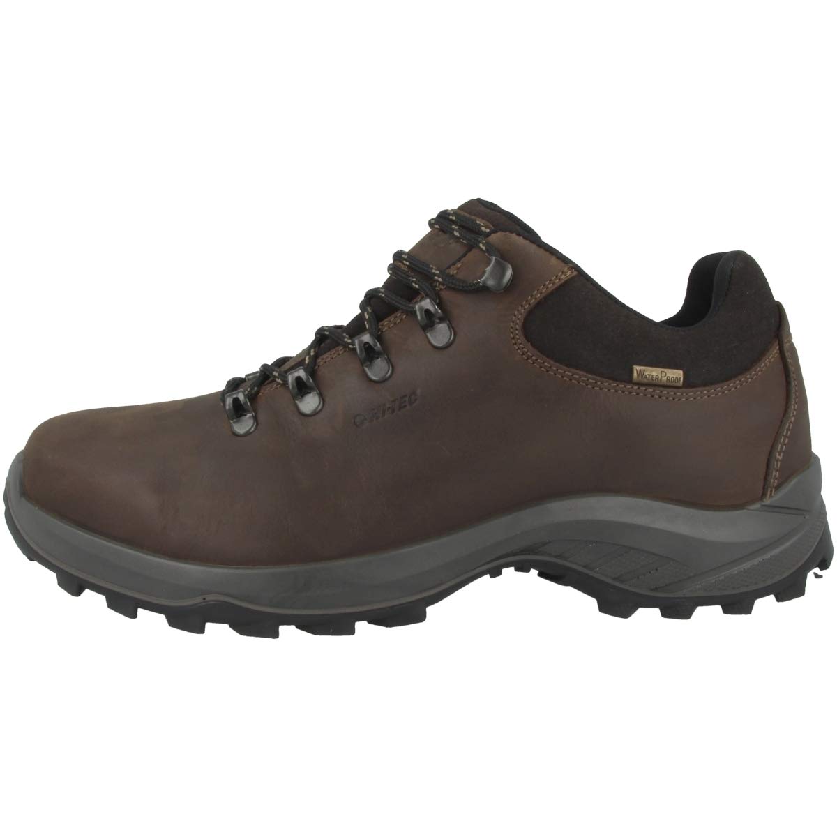 Hi-Tec Men's Walk LITE Camino Ultra WP Low Rise Hiking Boots, Brown (Brown 41), 8 UK