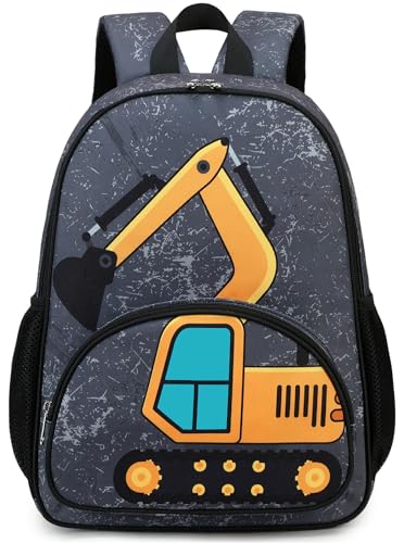 LOIDOU Toddler Backpack Boys 15 Inch Kids Preschool Kindergarten School Backpack Book Bag for Daycare Nursery Travel