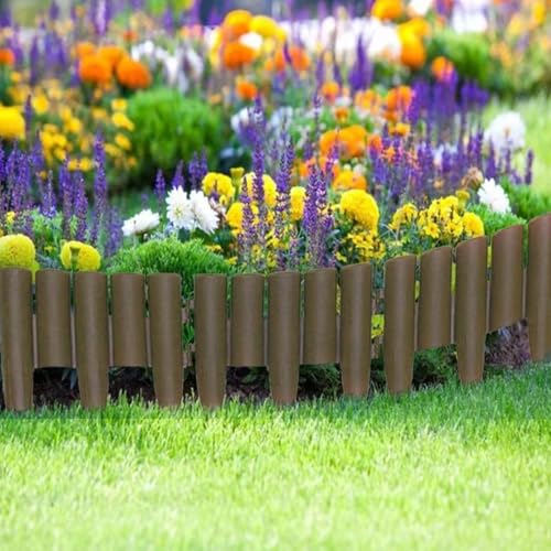 Bordas de jardín con acabado efecto madera para la decoración sofisticada de parterres 3