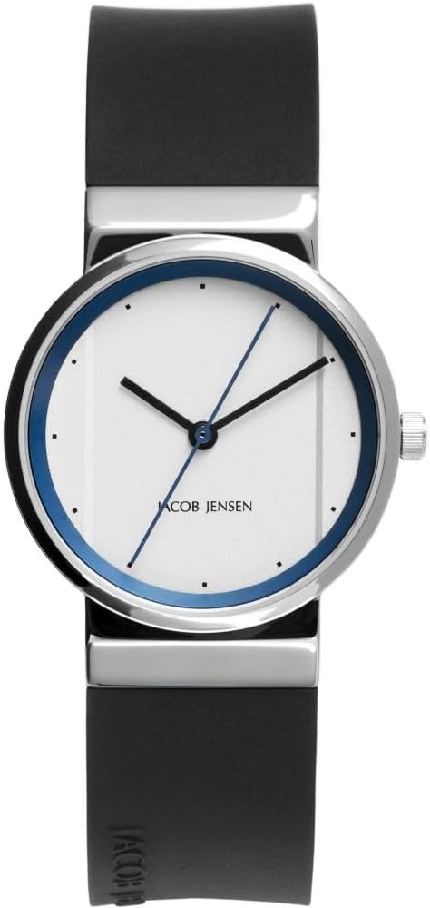 Jacob Jensen Rustfrit Curve Miyota Herre fra • Pris
