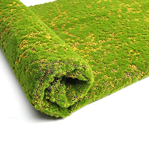 Losueeun Musgo arquitectónico plantas verdes falsas hierba de musgo artificial para negocios casa patio decoración jardín pared sala de estar suministros