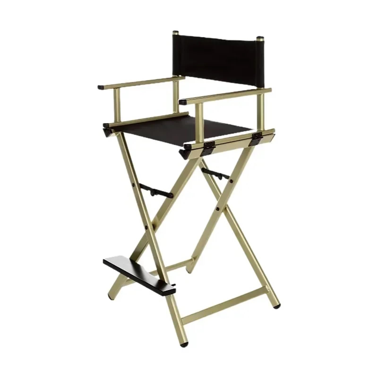 Chaise de maquillage pliable et légère en aluminium stable