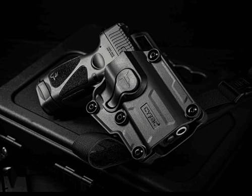 Miniatura 7 de La funda Mega-fit se adapta a las pistolas semiautomáticas compactas y de tamaño completo más populares, tamaño personalizado, liberación de dedo