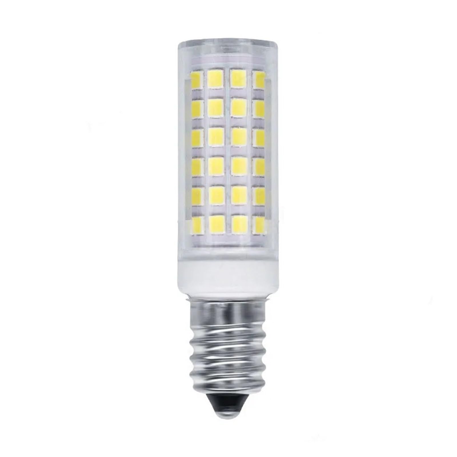 Cebula kukurydziana 20 Sztuk E14 Żarówka LED Mini Kukurydza Światła 2835SMD 360 Kąt Świecenia Wymień Żyrandol Halogenowy,do lampy sufitowej(White light,7w)